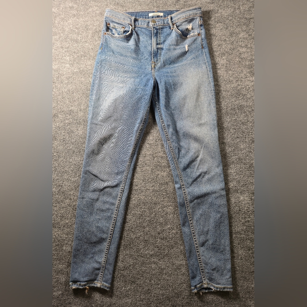 GRLFRND Kendall Heart of Glass High Rise Distressed Jeans Size‎ 29